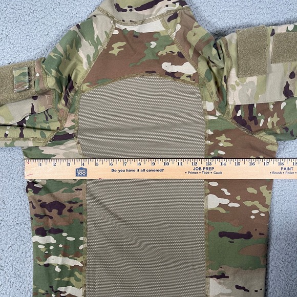 Sekri Army Combat Shirt Mens S Multicam Camo BDU Made in USA Pockets Stretch - Picture 6 of 7